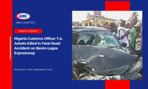 Nigeria Customs Officer T.A. Ashafa Killed in Fatal Road Accident on Benin-Lagos Expressway