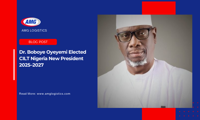 Dr. Boboye Oyeyemi Elected CILT Nigeria New President 2025–2027