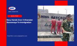 Nigerian Navy Hands Over 3 Ghanaian Stowaways to Immigration in Lagos